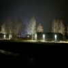 zdjęcia domków nocą - jesień Domek Północno-wschodni